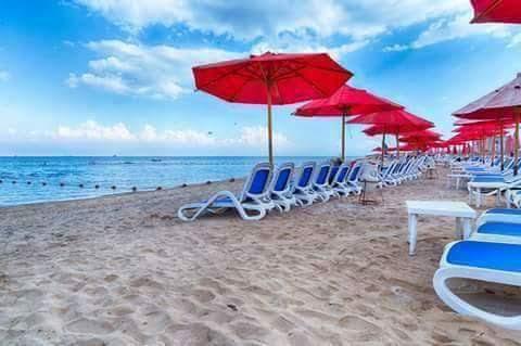 Chalet Porto South Beach - Beach Front Sea View アインソフナ エクステリア 写真